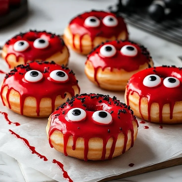 Spooky Halloween-themed desserts ready for a festive celebration.