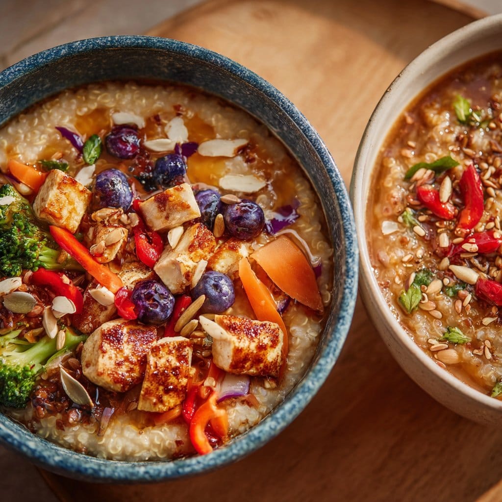 High-Fiber High-Protein Rice Paper Spring Rolls