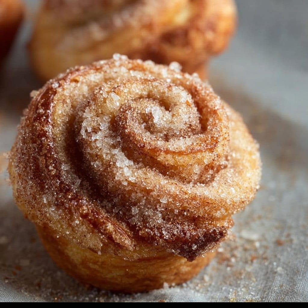Gluten Free Cinnamon Sugar Cruffins