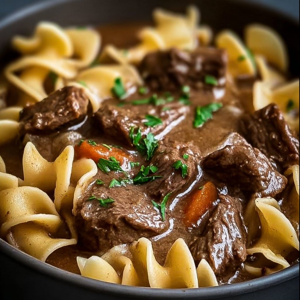 Slow Cooker Beef and Noodles: A Hearty Comfort Meal 2 Slow Cooker Beef and Noodles: A Hearty Comfort Meal