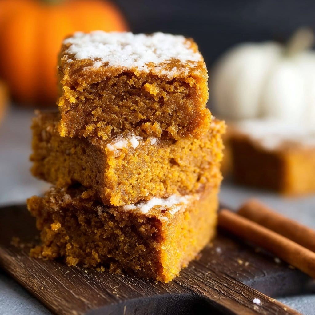 Gluten-Free Pumpkin Squares (Bars)