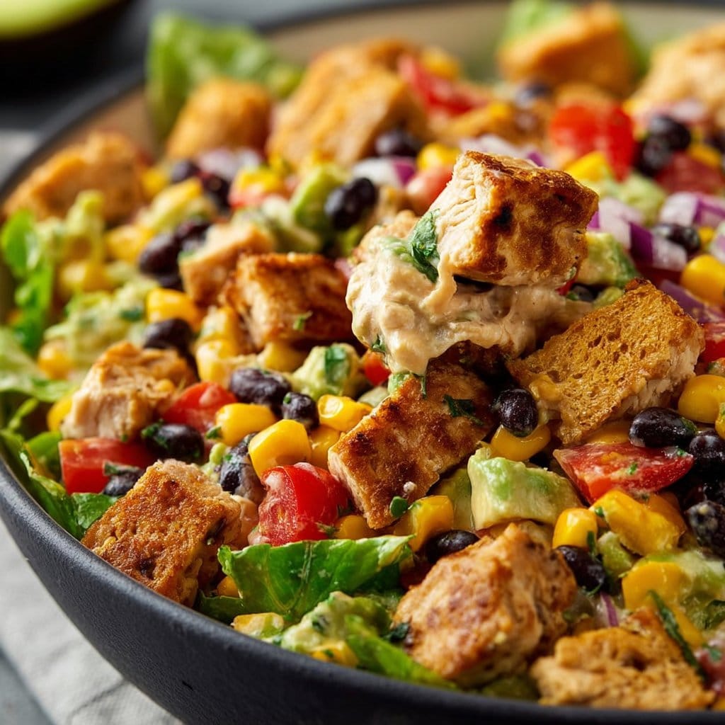 High-Protein Southwest Chicken Salad
