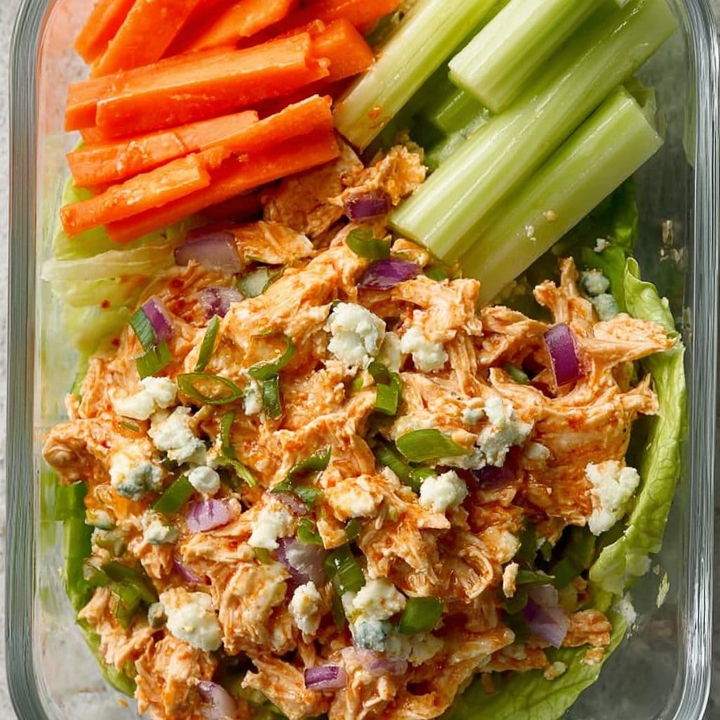 High-Protein Buffalo Chicken Salad