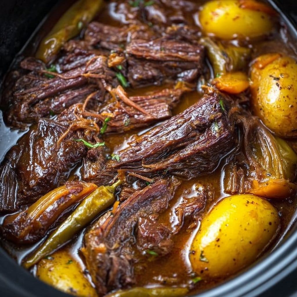 Crockpot Mississippi Pot Roast