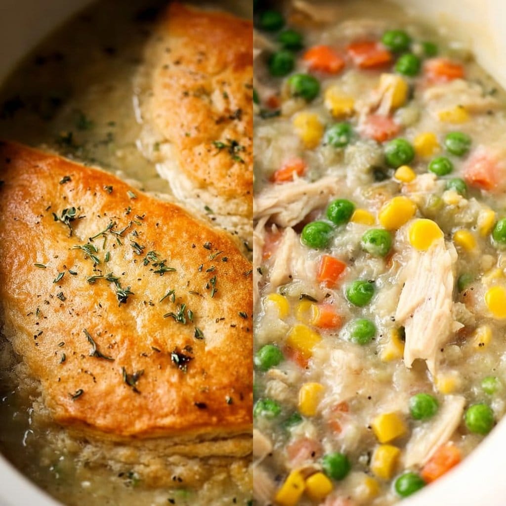 Crock Pot Chicken Pot Pie (Ultimate Cozy Dinner!) 2 Crock Pot Chicken Pot Pie (Ultimate Cozy Dinner!)