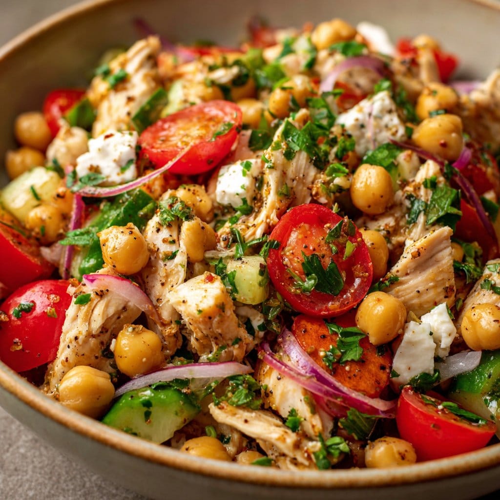 Chicken & Chickpea Salad