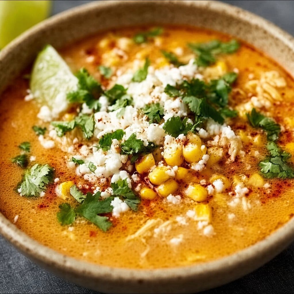 Mexican Street Corn Soup