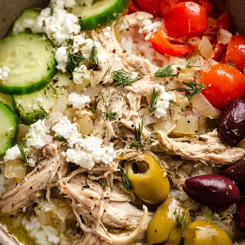 Slow Cooker Greek Chicken