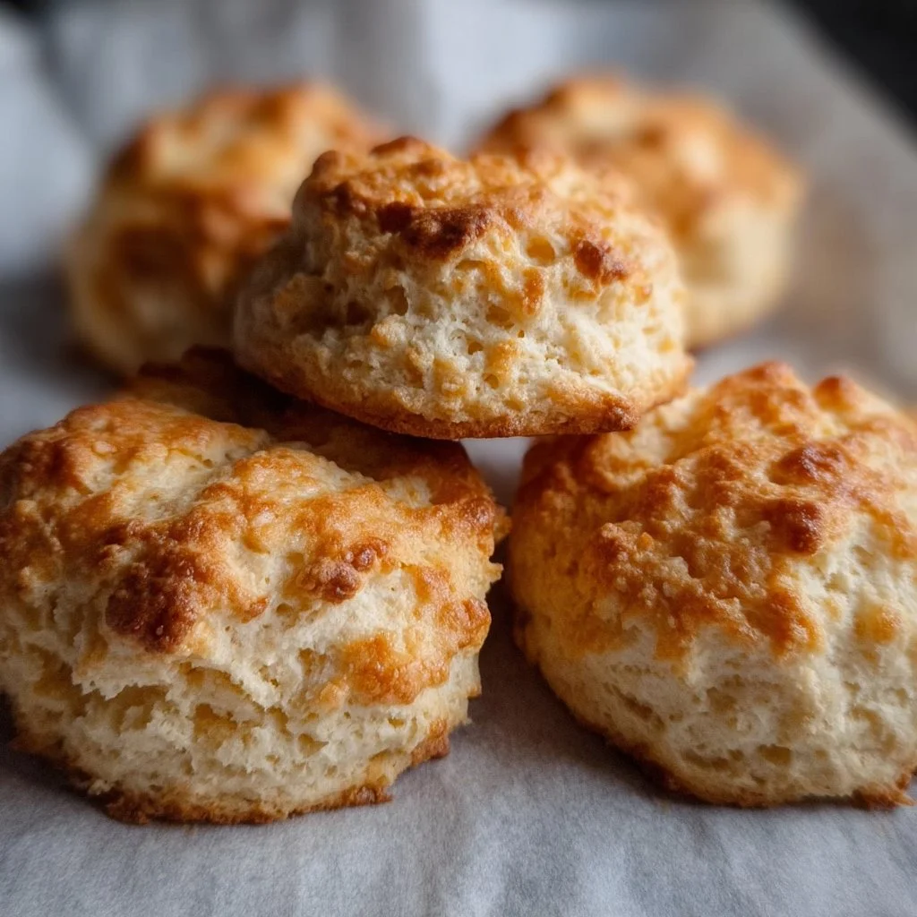Fluffy 5-Ingredient Gluten-Free Biscuits in 25 Minutes 1 Fluffy gluten-free biscuits made with 5 ingredients in 25 minutes