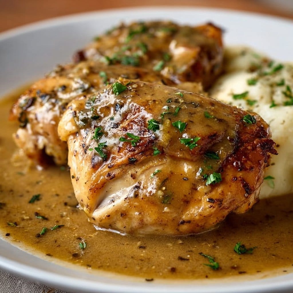 Crockpot Chicken and Gravy