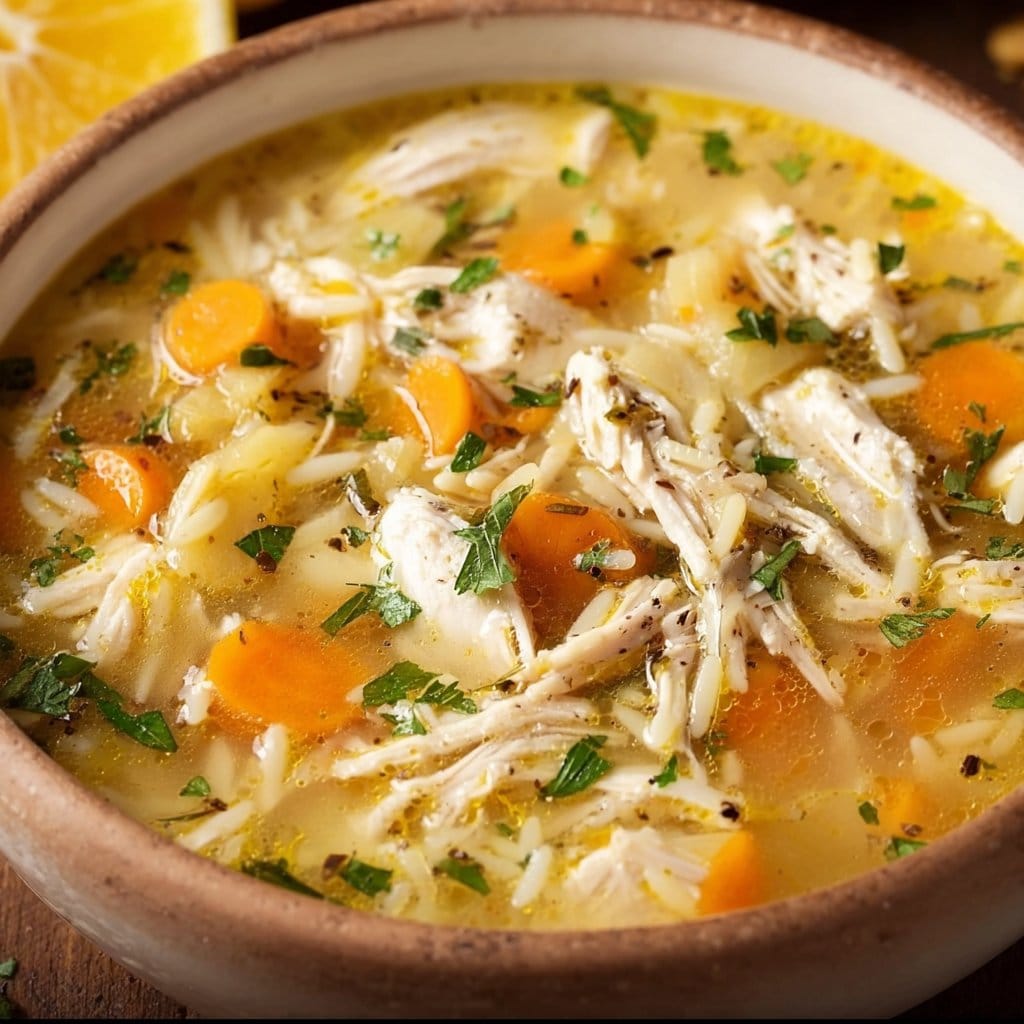 Greek Lemon Chicken Soup