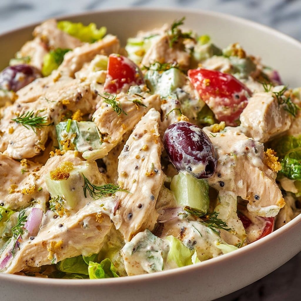High Protein Chicken Salad 2 High Protein Chicken Salad