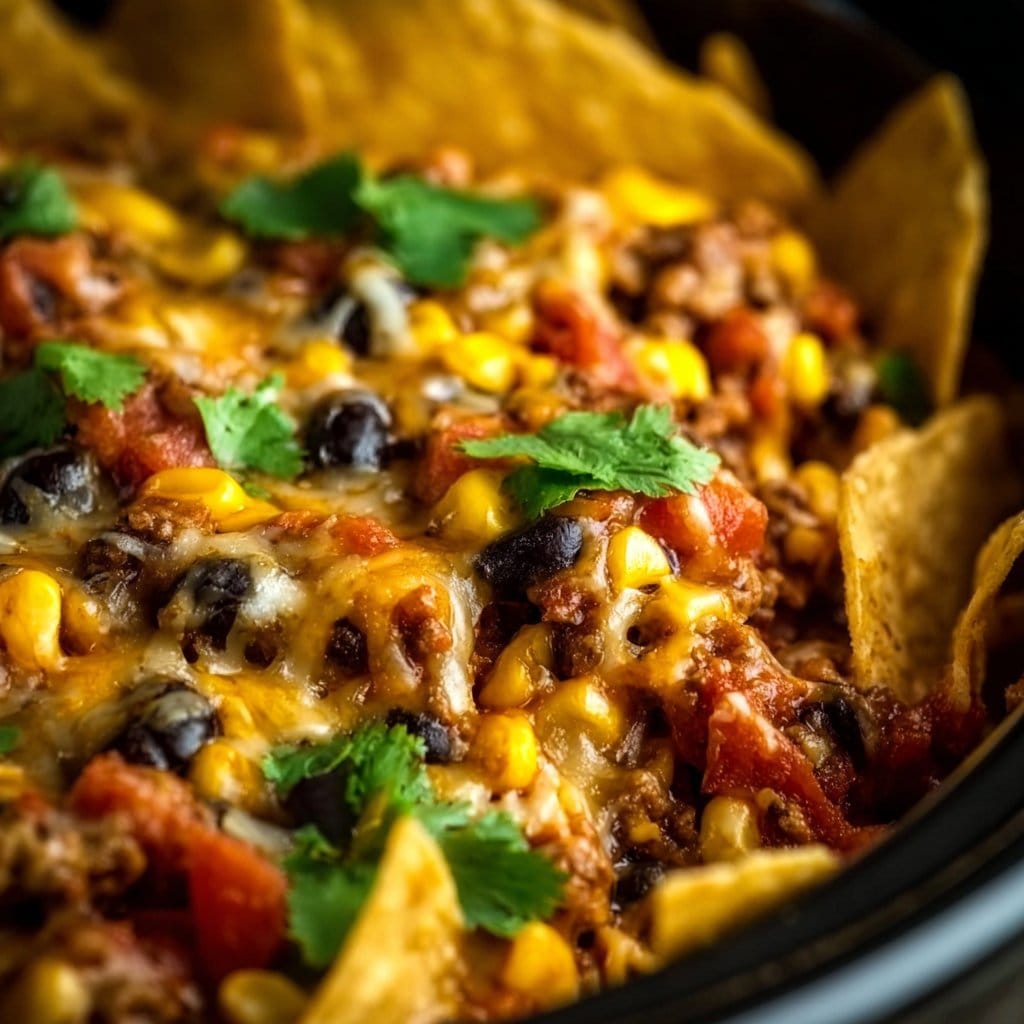 Crockpot Taco Casserole 2 Crockpot Taco Casserole