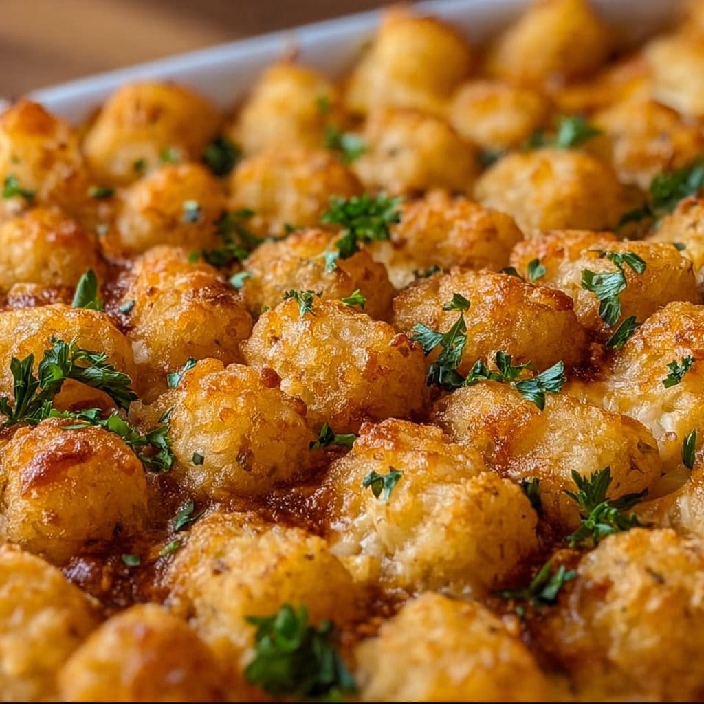 Dairy Free Tater Tot Casserole (Gluten Free)