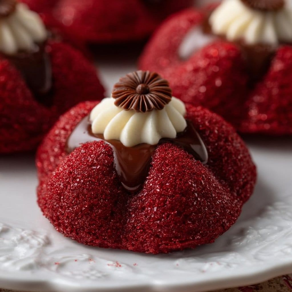 Hershey’s Red Velvet Blossoms