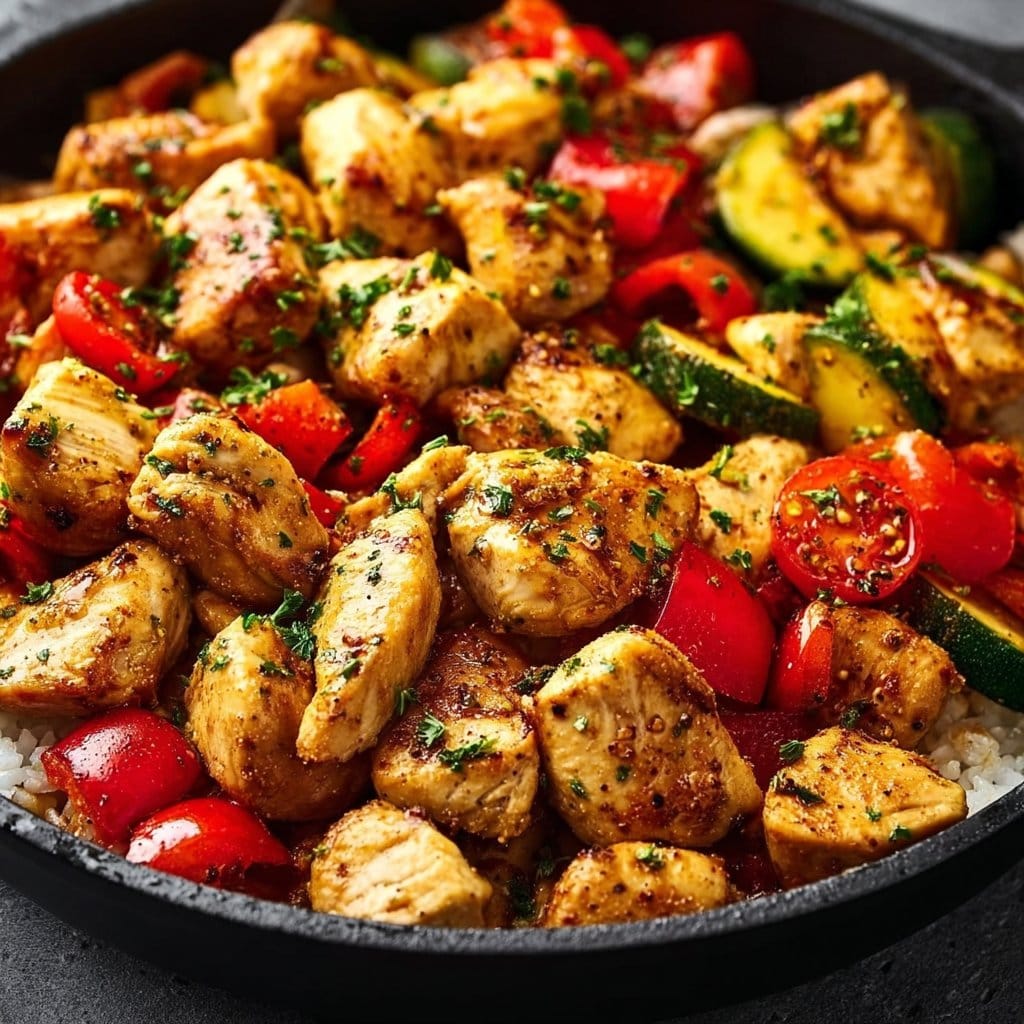 Quick & Healthy Chicken Skillet 2 Quick & Healthy Chicken Skillet