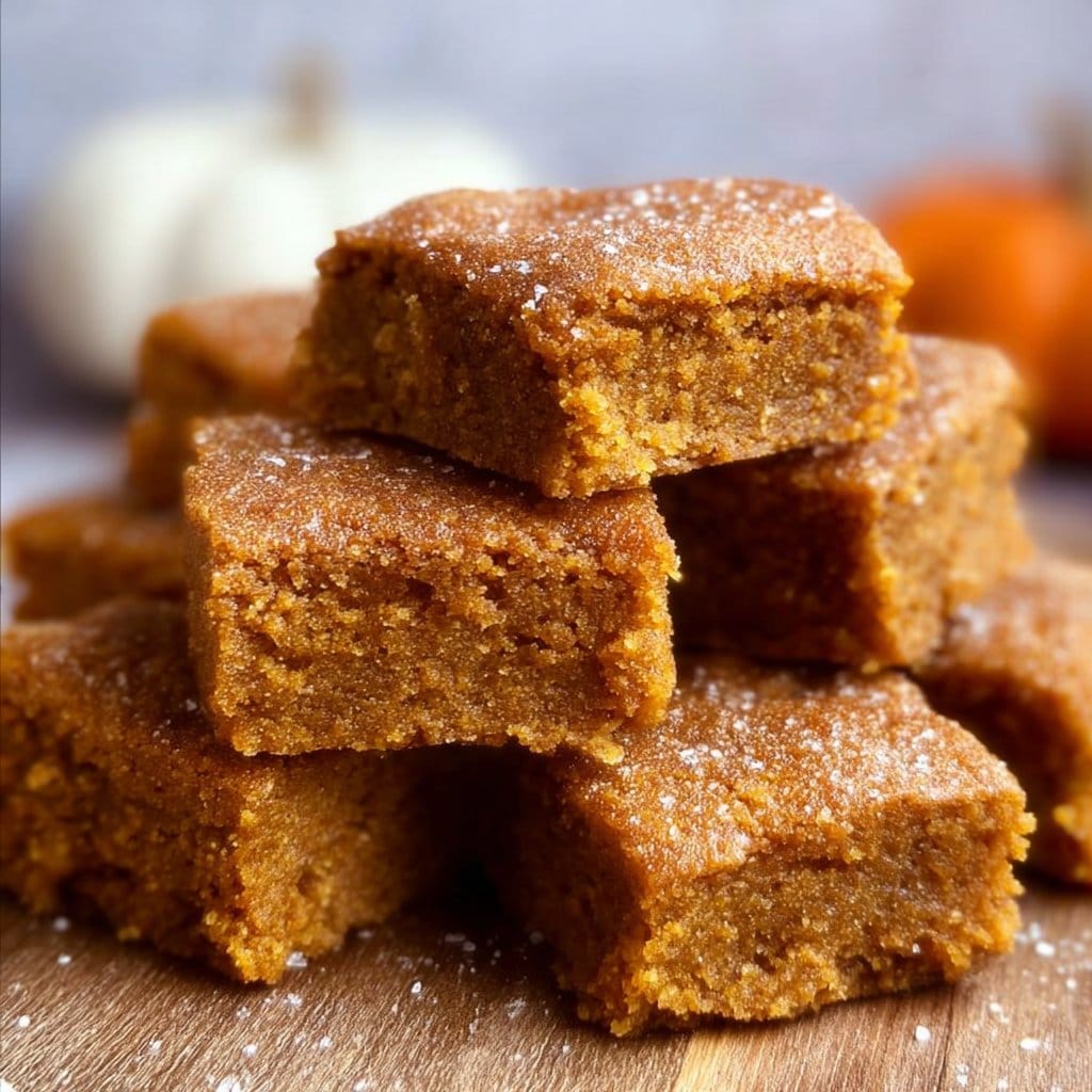 Sugar Cookie Vegan Pumpkin Bars