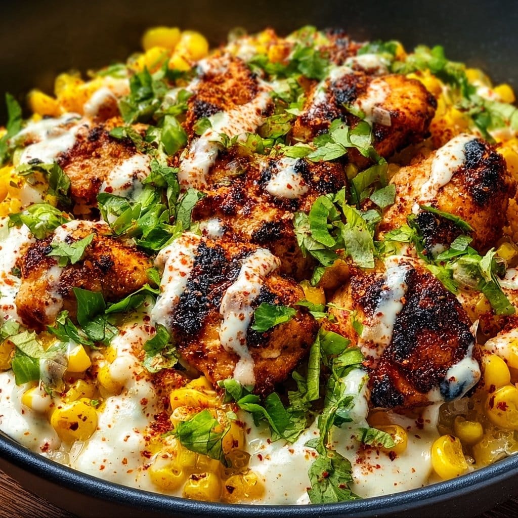 Tasty Street Corn Chicken Bowl