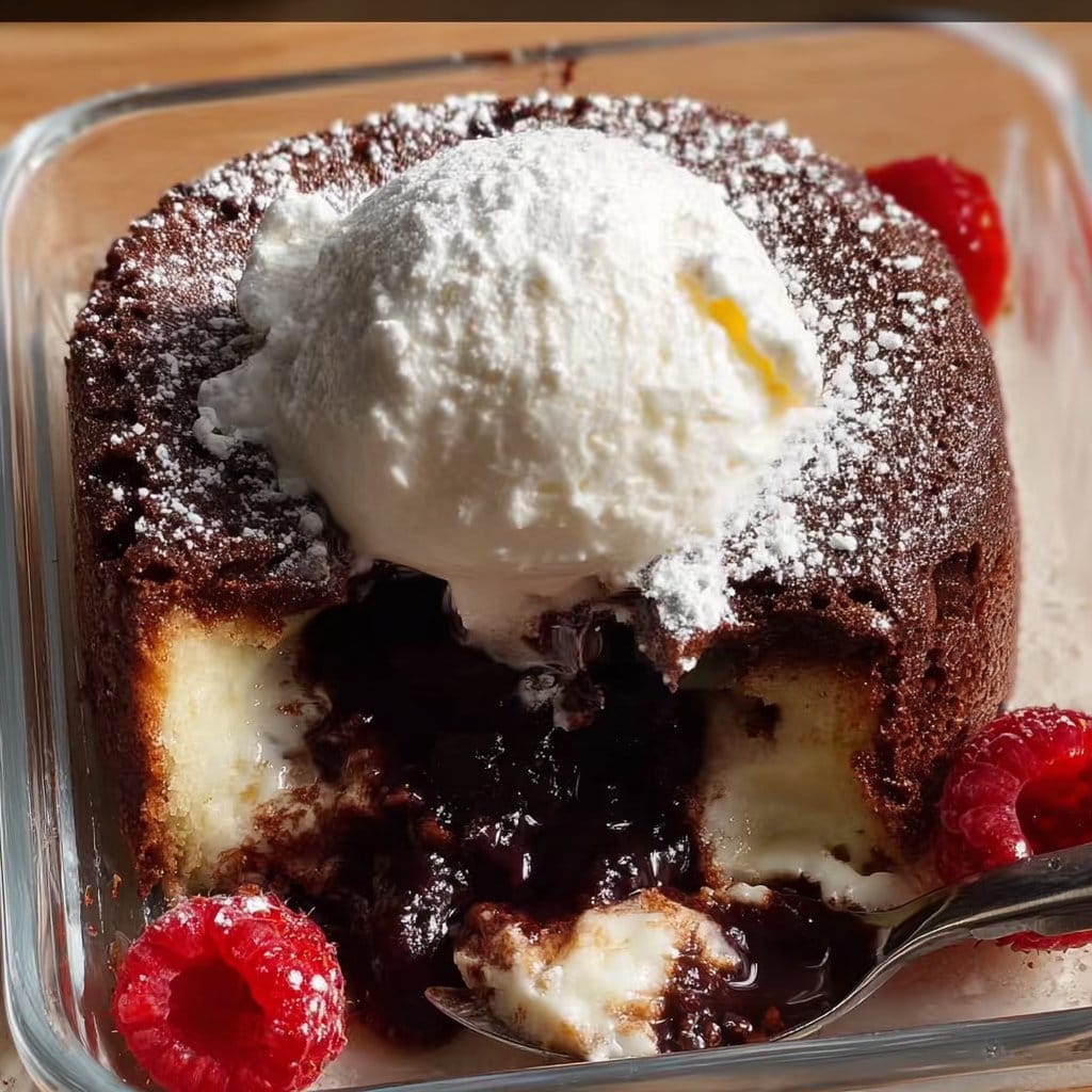 Cottage Cheese Lava Cake 2 Cottage Cheese Lava Cake