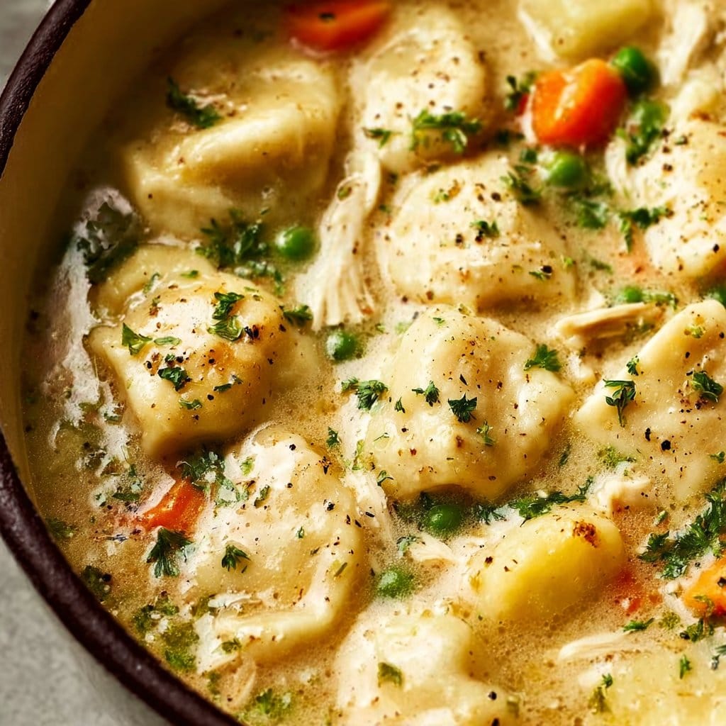 Cozy Up with Chicken Dumpling Soup