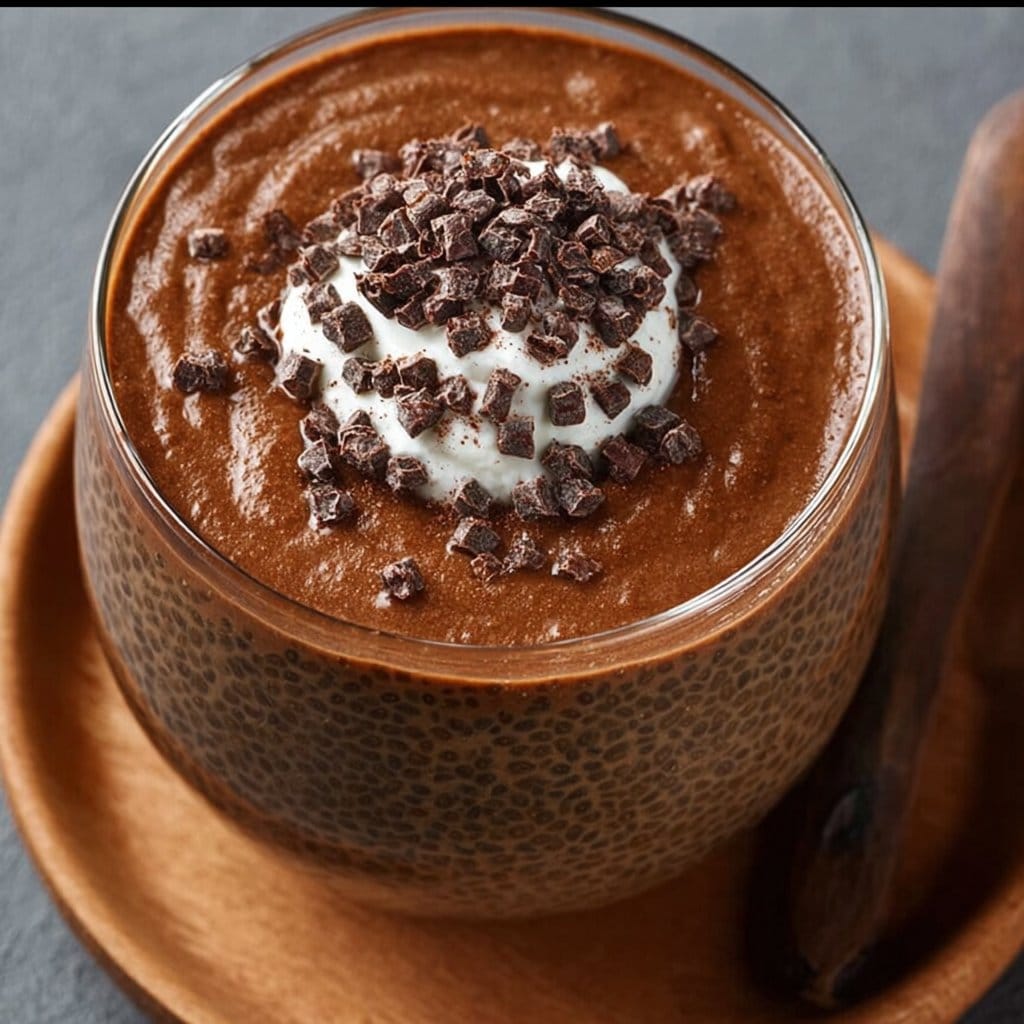 High Protein Chocolate Chia Seed Pudding 2 High Protein Chocolate Chia Seed Pudding