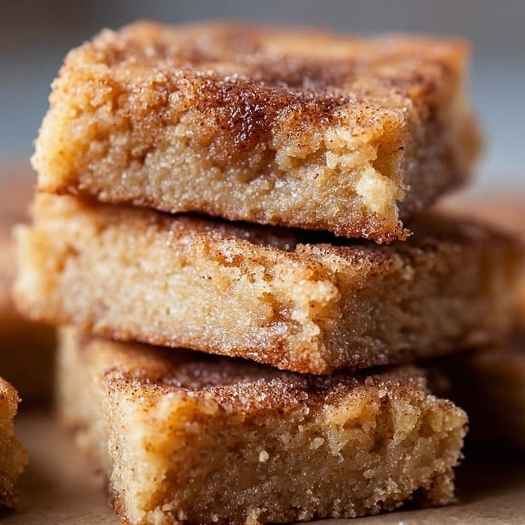 Cinnamon Sugar Blondies 2 Cinnamon Sugar Blondies