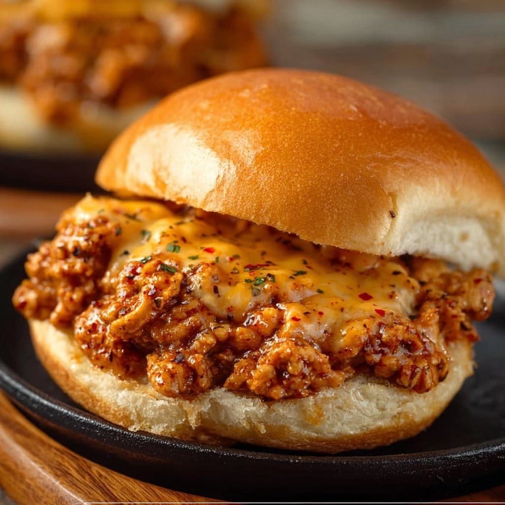 Cajun Chicken Sloppy Joes