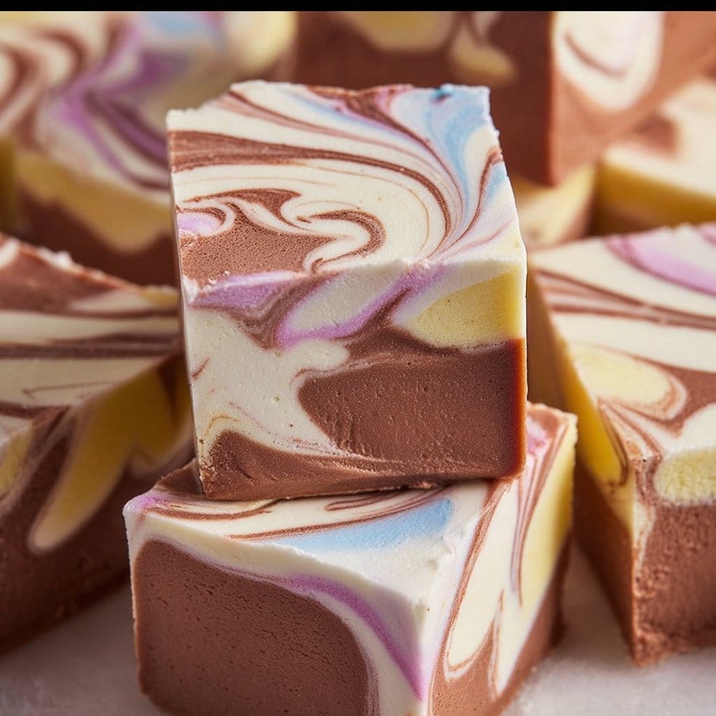 Marshmallow Swirl Fudge