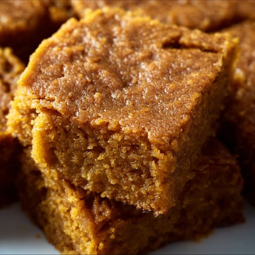 Pumpkin Maple Blondies