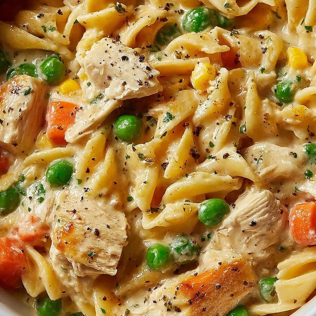 Classic Chicken Pot Pie Pasta