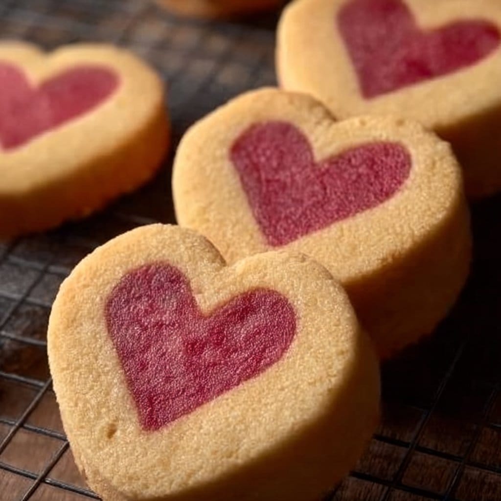 Heart Slice and Bake Cookies