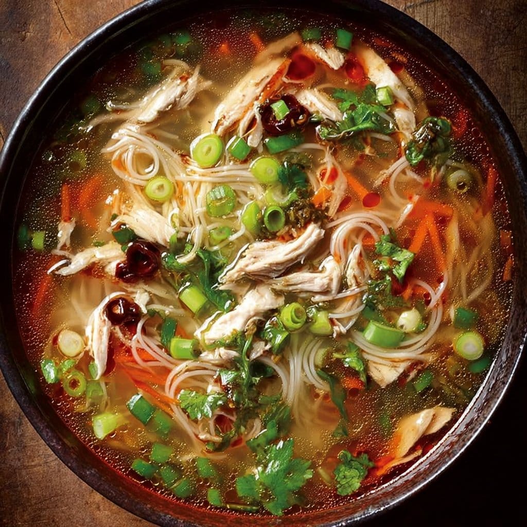 Chinese-Inspired Chicken Noodle Soup