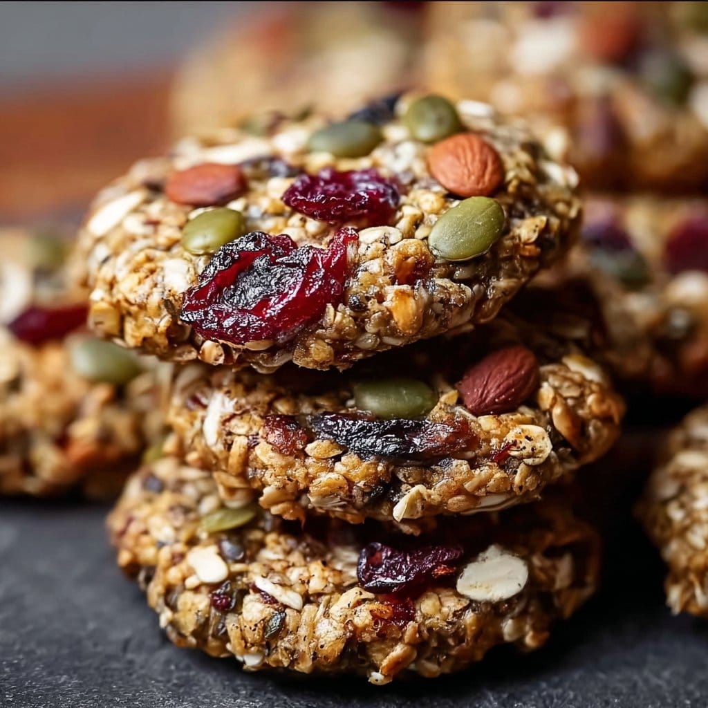 Healthy Nut & Seed Energy Cookies