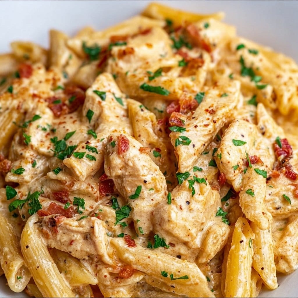 Crock Pot Creamy Cajun Chicken Pasta 2 Crock Pot Creamy Cajun Chicken Pasta