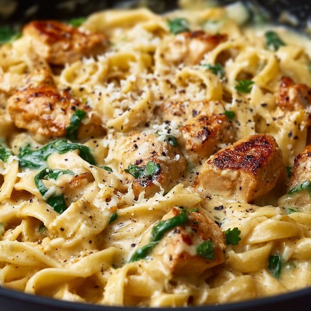 Creamy, Dreamy, Dairy-Free Chicken Alfredo