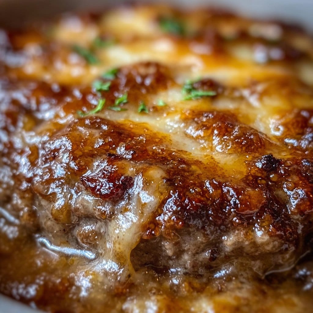 Amish Hamburger Steak Bake 2 Amish Hamburger Steak Bake