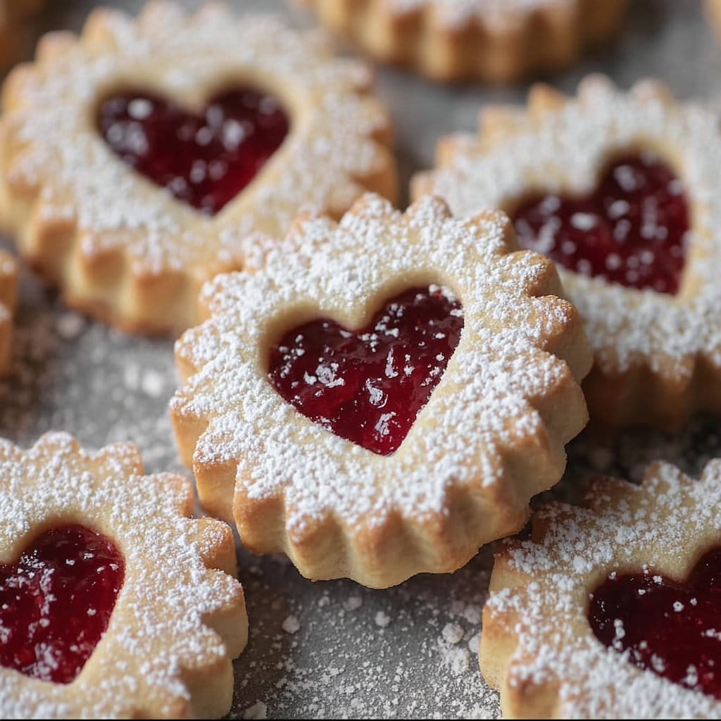 Soft and Sweet Linzer Cookies