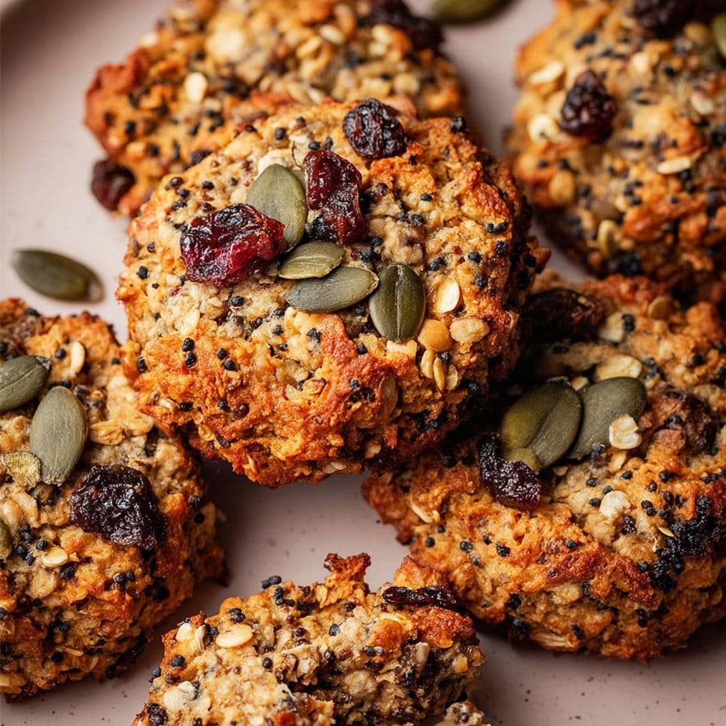 Wholesome Quinoa Breakfast Cookies
