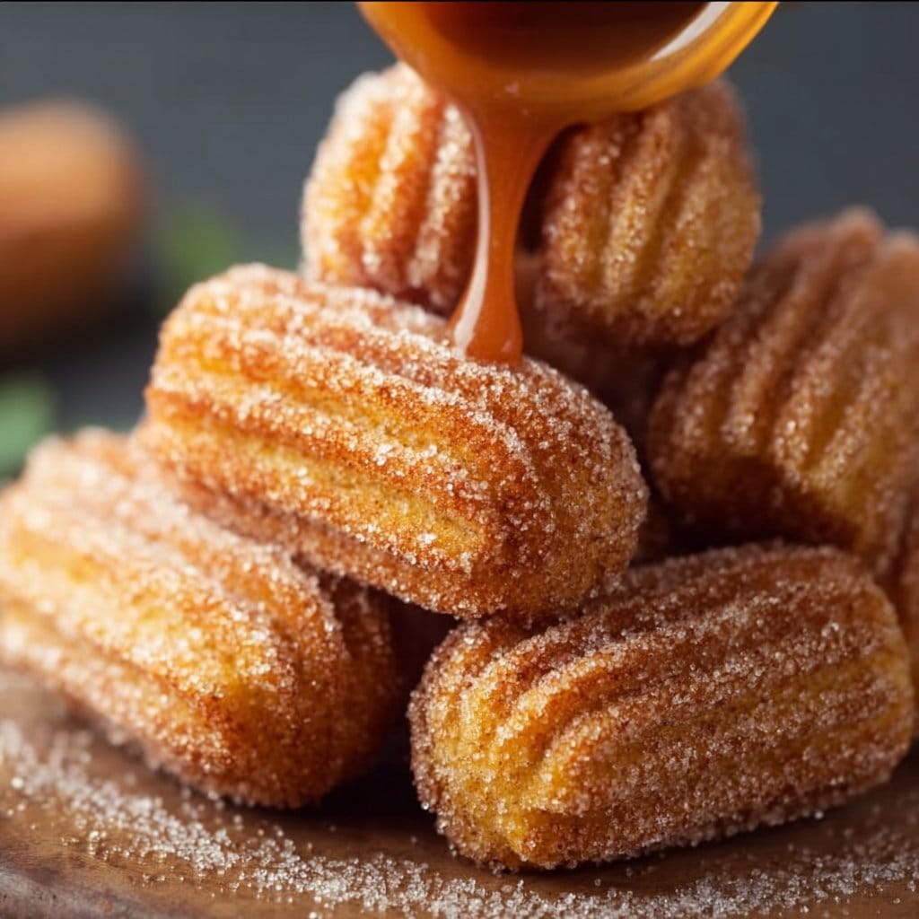 Healthy Baked Churro Bites