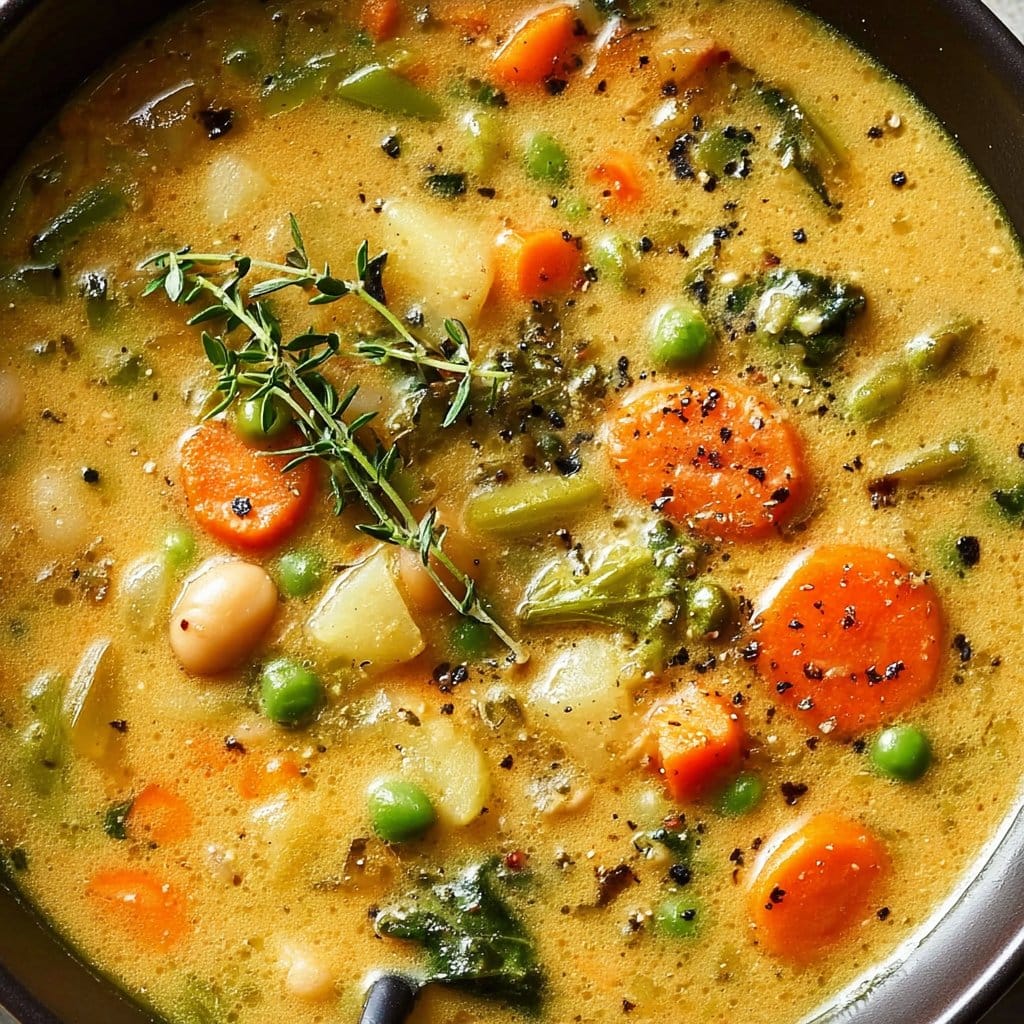 Comforting One-Pot Creamy Vegetable Soup 2 Comforting One-Pot Creamy Vegetable Soup