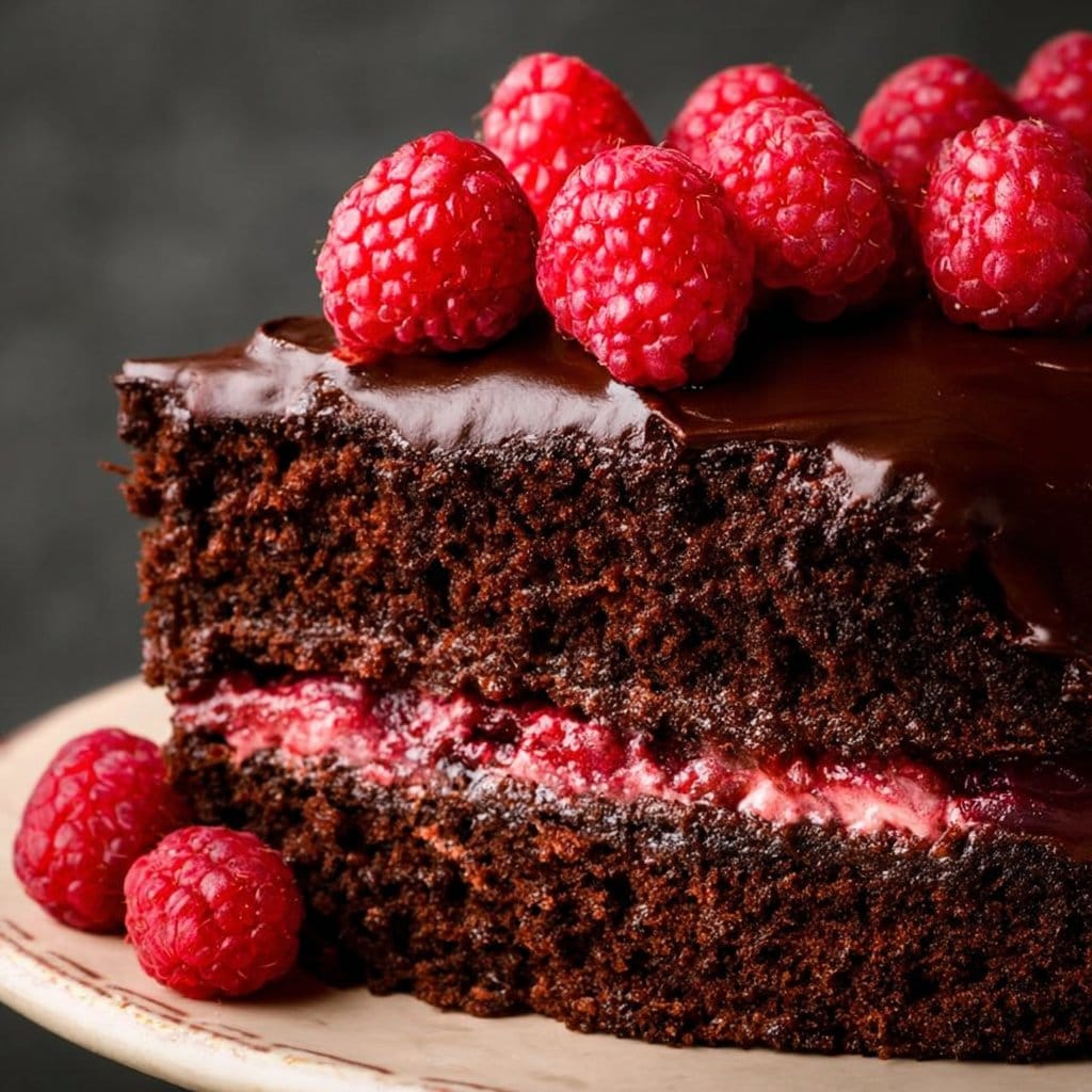 Chocolate Raspberry Cake
