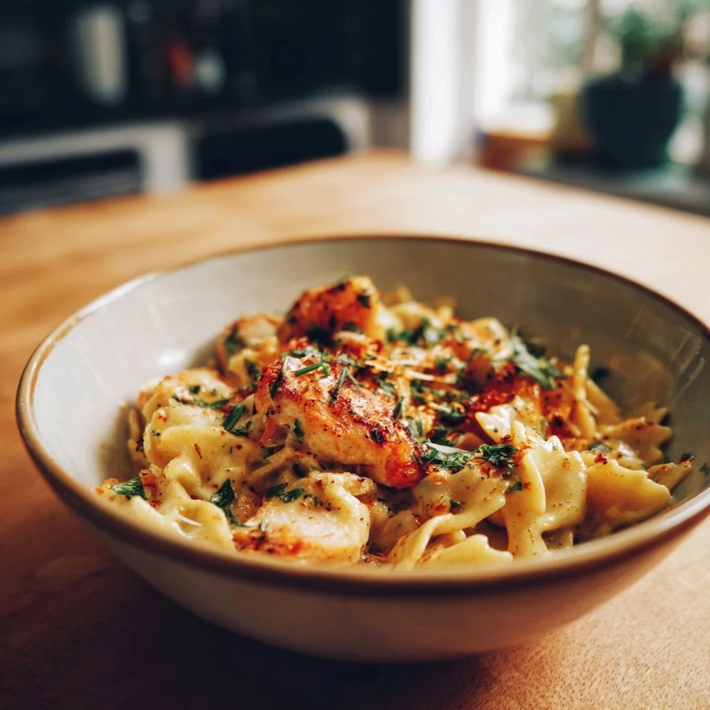 Delicious and easy pasta dinner with various ingredients and flavors