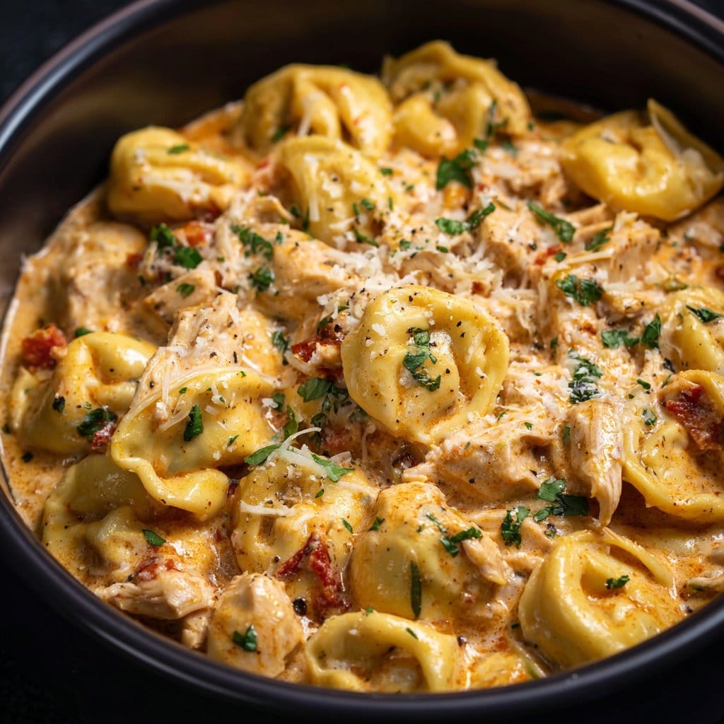 CrockPot Chicken Tortellini 2 CrockPot Chicken Tortellini