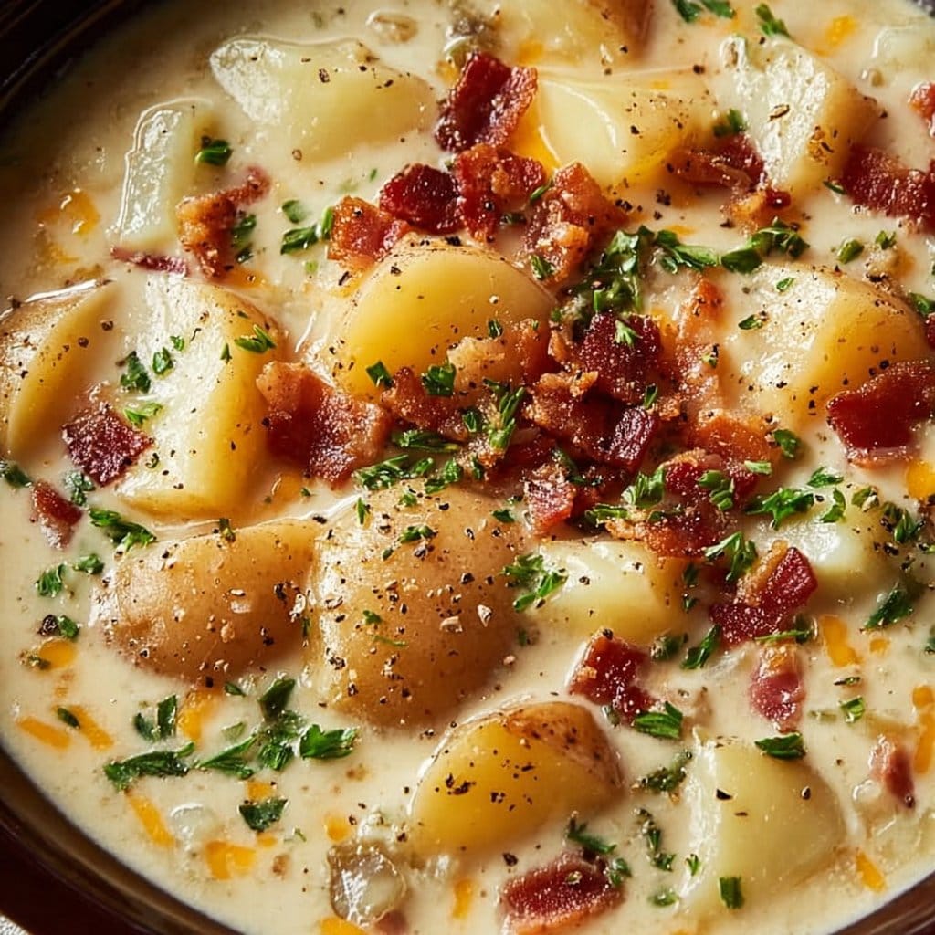 Crock Pot Crack Potato Soup