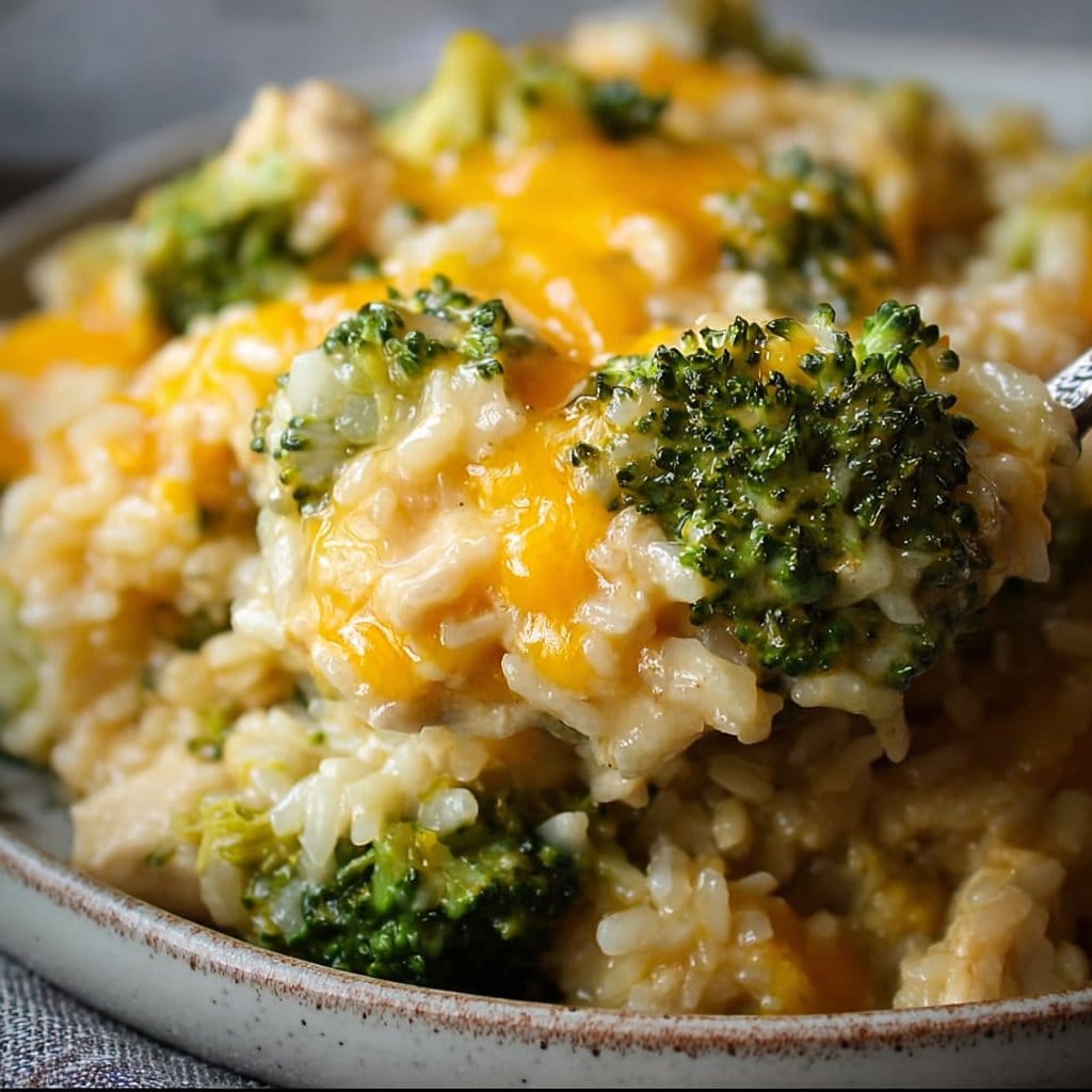 Easy Crockpot Cheesy Chicken Broccoli Rice 2 Easy Crockpot Cheesy Chicken Broccoli Rice