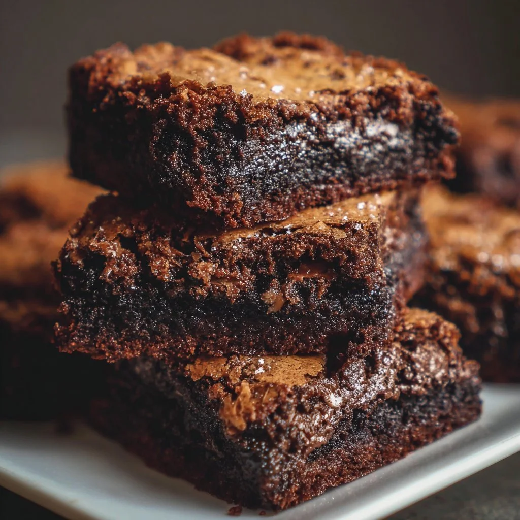 Decadent slutty brownies with layers of cookie dough and brownie mix