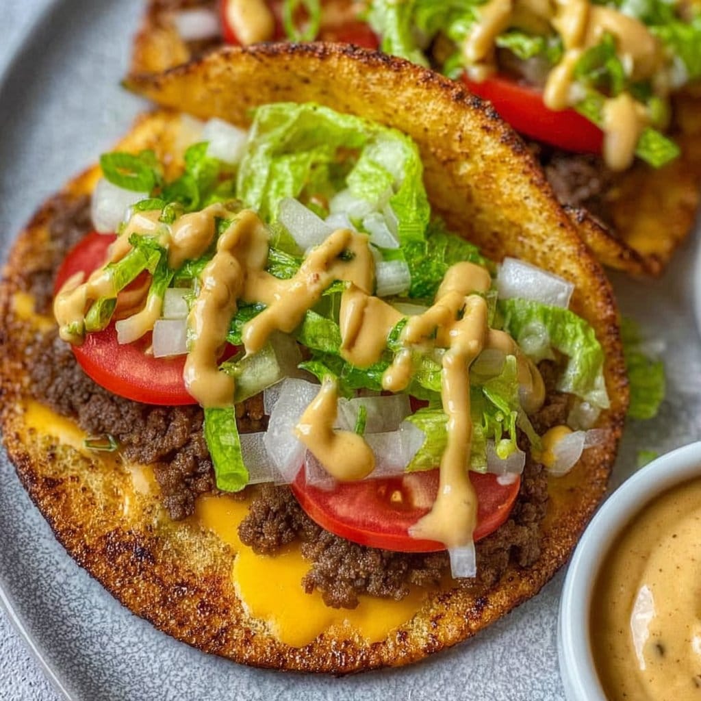 Smash Burger Tacos 2 Smash Burger Tacos