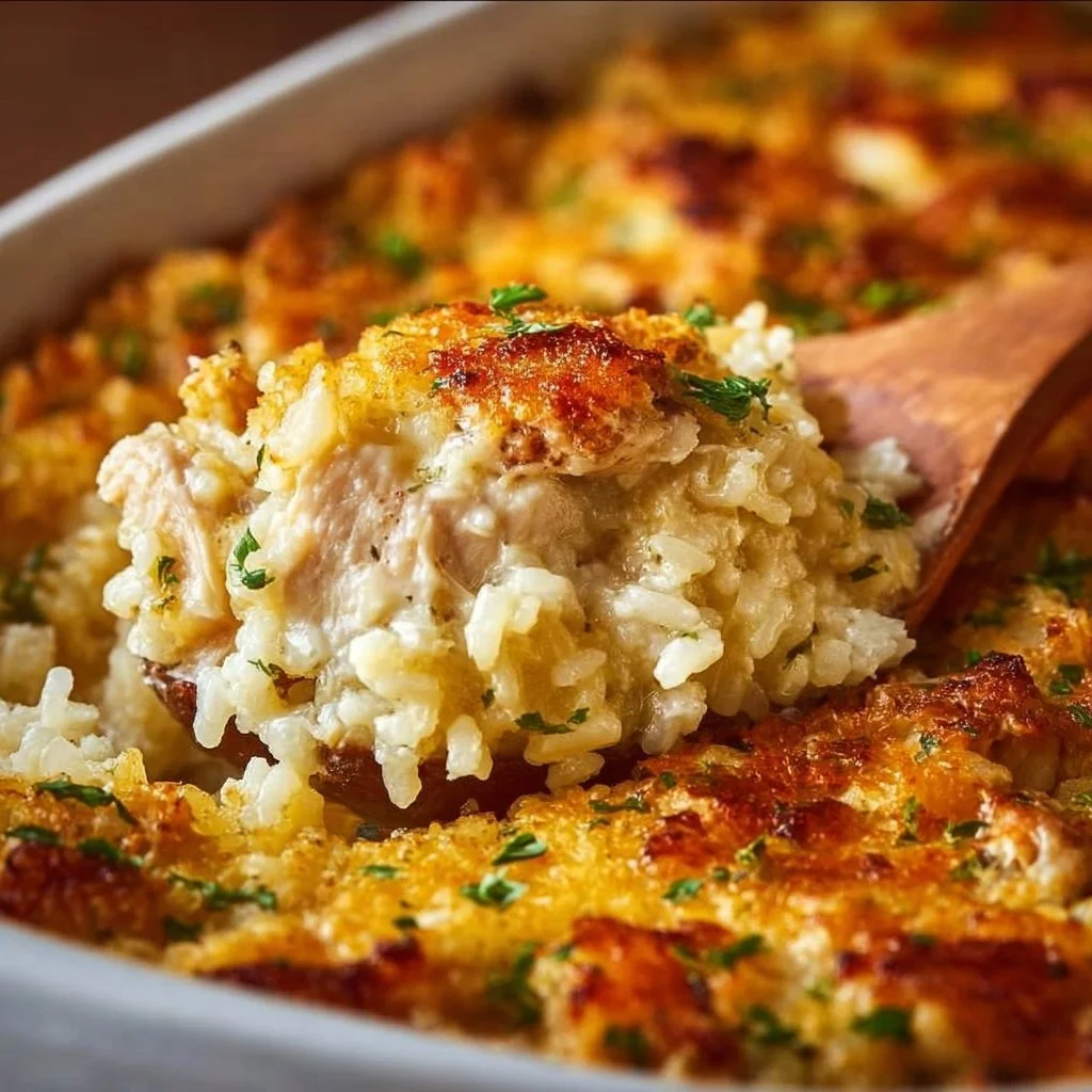 Angel Chicken Rice Casserole