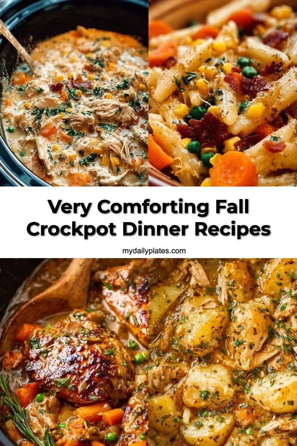 Very Comforting Fall Crockpot Dinner Recipes