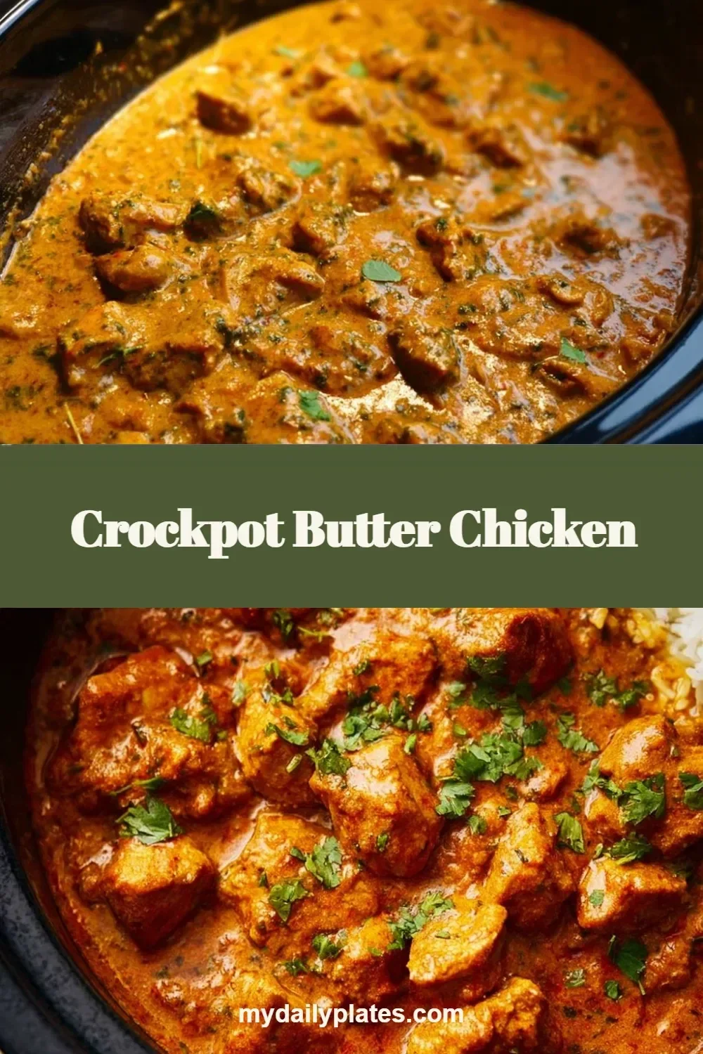 Crockpot Butter Chicken